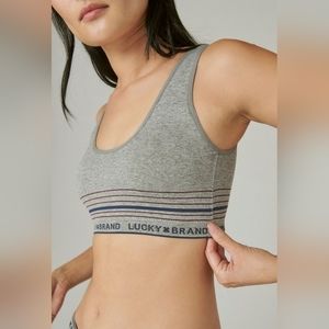 Lucky Brand Seamless Logo Bra Size 2X